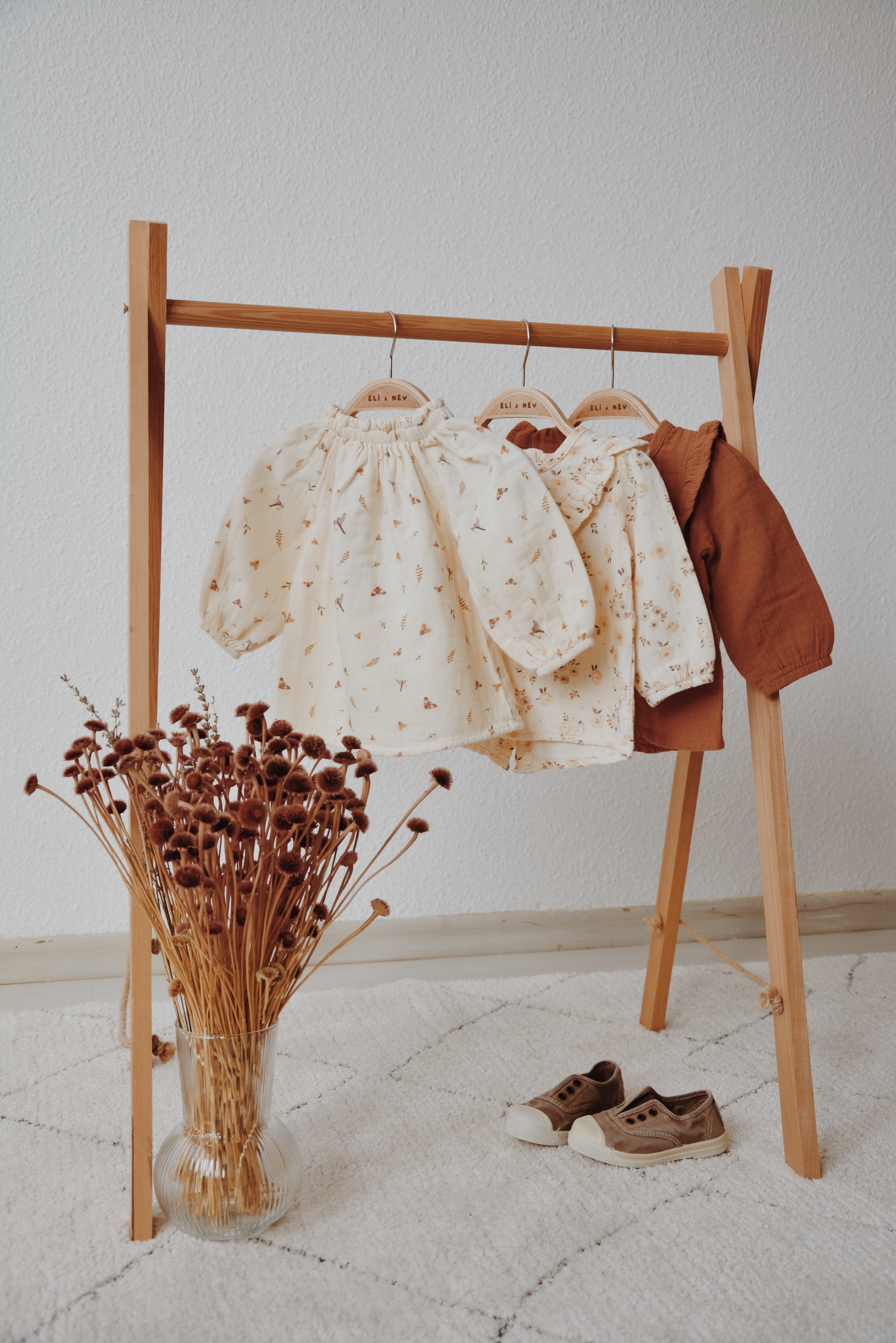 Bird & Flower Pattern Muslin Blouse 100% Cotton - Image 3