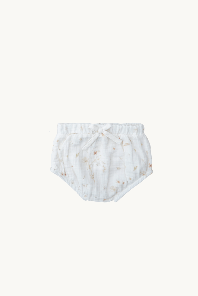Baby Muslin Flower Printed Romper 100% Cotton by Triebios made from breathable cotton for babies